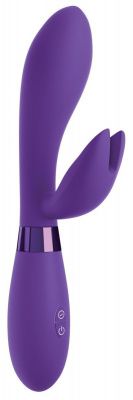 Фиолетовый вибратор-кролик #bestever Silicone Vibrator - 21,2 см. от Pipedream