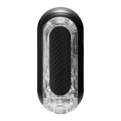 Черный мастурбатор Flip Zero Gravity от Tenga
