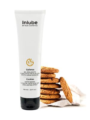 Лубрикант на водной основе Nuei Inlube с алоэ вера и ароматом печенья - 100 мл. от Nuei cosmetics