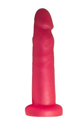 Розовый гелевый анальный фаллоимитатор - 14,5 см. от LOVETOY (А-Полимер)