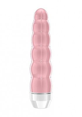 Розовый фигурный вибратор Lauryn - 15 см. от Shots Media BV