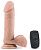 Телесный вибратор-реалистик Dr. Dylan 7.5 Inch Vibrating Dildo with Remote Control - 19,6 см. от Blush Novelties