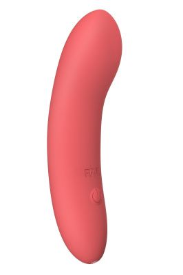 Коралловый мини-вибратор Atom - 11,5 см. от Le Frivole