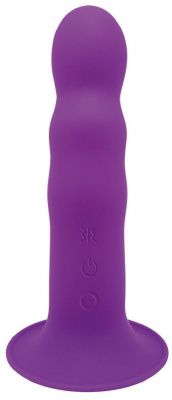 Фиолетовый вибратор Hitsens 3 - 18,2 см. от Adrien Lastic