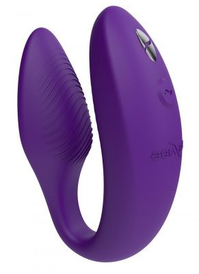 Фиолетовый вибратор для пар We-Vibe Sync 2 от We-vibe