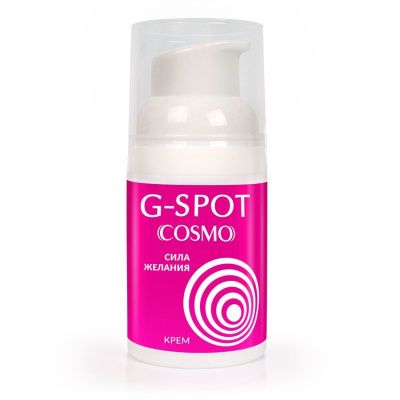 Стимулирующий интимный крем для женщин Cosmo G-spot - 28 гр. от Биоритм