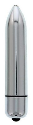 Серебристый мини-вибратор CLIMAX BULLET - 8,5 см. от Dream Toys