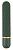 Зеленый мини-вибратор Luxurious Bullet Vibrator - 12,6 см. от Orion