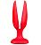 Красная пробка-бутон MENZSTUFF FLOWER BUTT PLUG 5INCH - 13,5 см. от Dream Toys