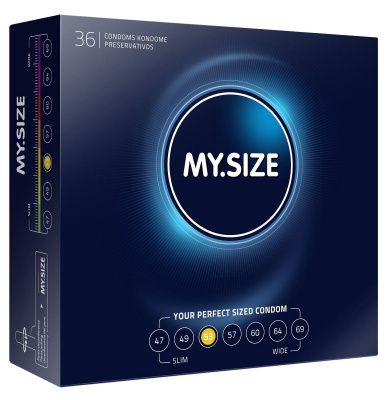 Презервативы MY.SIZE размер 53 - 36 шт. от R&S GmbH