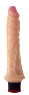 Реалистичный вибратор REALSTUFF 8.6INCH VIBRATOR - 22 см. от Dream Toys