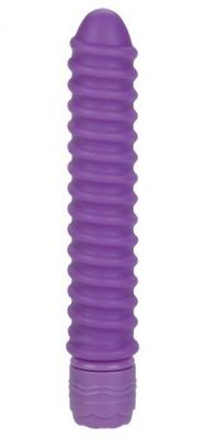 Фиолетовый спиральный вибратор SORORITY SCREW от California Exotic Novelties