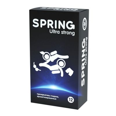 Ультрапрочные презервативы SPRING ULTRA STRONG - 12 шт. от SPRING