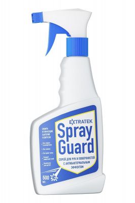 Спрей для рук и поверхностей с антибактериальным эффектом EXTRATEK Spray Guard - 500 мл. от Spray Guard