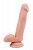 Телесный фаллоимитатор-реалистик Dual Density Dildo - 18 см. от Dream Toys