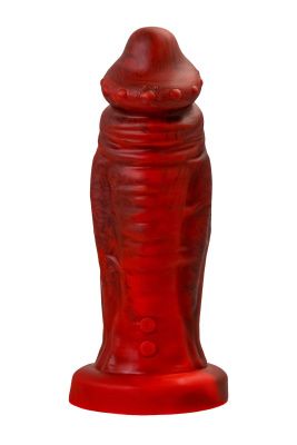 Силиконовый вибратор Monster Saur - 20 см. от ToyFa