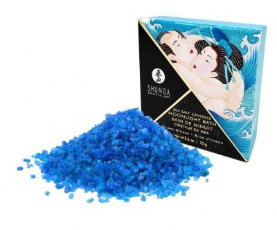 Соль для ванны Bath Salts Ocean Breeze с ароматом морской свежести - 75 гр. от Shunga
