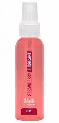 Лубрикант на водной основе с ароматом клубники Strawberry Lubricant - 100 мл. от Shots Media BV