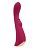 Малиновый вибратор для G-стимуляции - 19,1 см. от Erokay