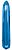 Голубая гладкая вибропуля Rocket Bullet - 8,9 см. от Pipedream