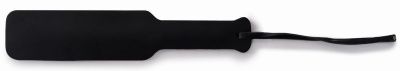 Черная классическая шлепалка с ручкой от БДСМ Арсенал