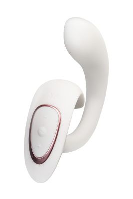 Белый вибратор для G-стимуляции G for Goddess 1 от Satisfyer