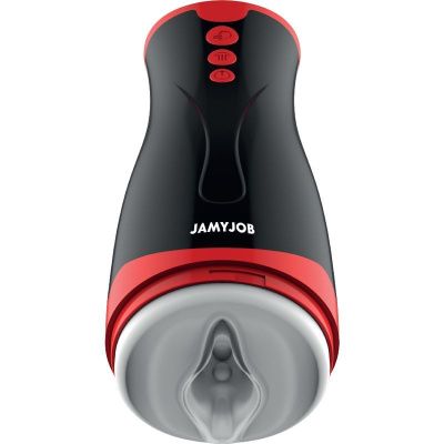 Мастурбатор-вагина с вибрацией и давлением от JAMYJOB