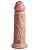 Телесный фаллоимитатор 8  Silicone Dual Density Cock - 22,8 см. от Pipedream