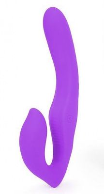 Фиолетовый безремневой страпон NAMI от S-HANDE