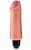 Телесный вибратор-реалистик 5  Vibrating Stiffy - 16,5 см. от Pipedream