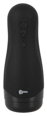 Черный вибромастурбатор с подогревом Masturbator with 3 Functions от Orion