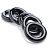 Комплект из 5 черных эрекционных колец для мошонки Ring Master Custom Ball Stretcher Kit от XR Brands