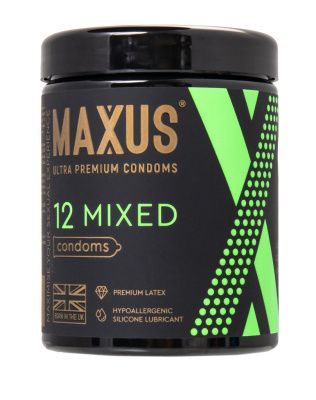 Презервативы MAXUS Mixed - 12 шт. от Maxus