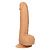 Телесный фаллоимитатор Silicone Studs 6  - 21 см. от California Exotic Novelties