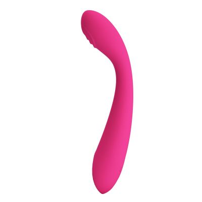 Розовый массажёр с мощной вибрацией Jessica - 15,8 см. от Baile