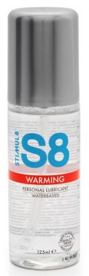 Согревающий лубрикант на водной основе Stimul8 Warming - 125 мл. от Stimul8