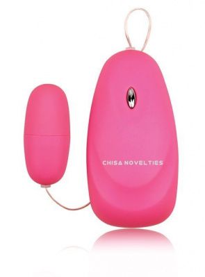 Розовое виброяйцо M-Mello Mini Massager от Chisa