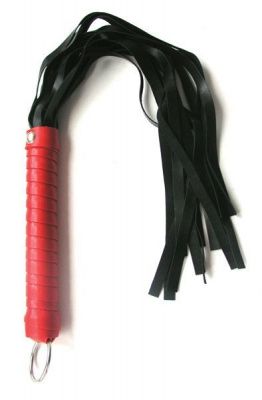 Черный флоггер с красной ручкой Notabu - 49 см. от Bior toys