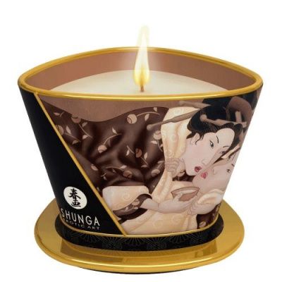 Массажная свеча Intoxicatin Chocolate с ароматом шоколада - 170 мл. от Shunga