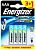 Батарейки Energizer MAX типа E92/AAA - 4 шт. (3+1 в подарок) от Energizer