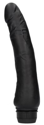 Черный вибромассажер Multispeed G-Spot Vibrator - 23,5 см. от Shots Media BV