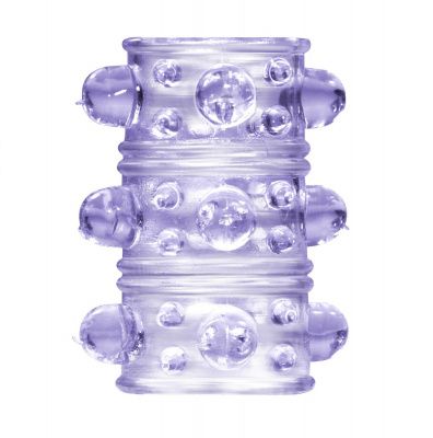 Фиолетовая насадка на пенис Rings Armour от Lola toys