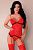 Корсаж Claudia с контрастной отделкой и аксессуарами от Livia Corsetti