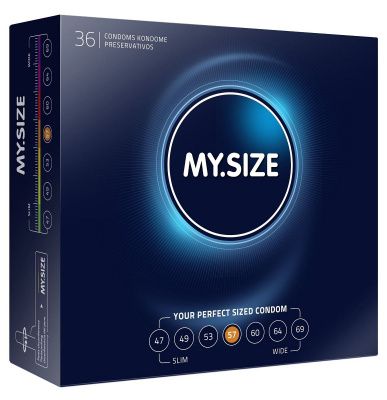 Презервативы MY.SIZE размер 57 - 36 шт. от R&S GmbH