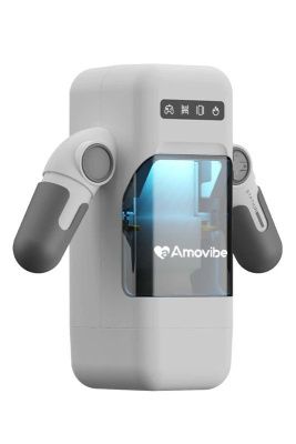 Белый инновационный робот-мастурбатор Game Cup от Amovibe