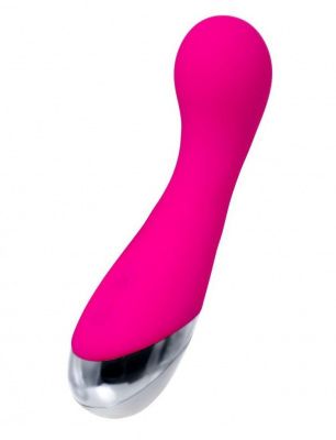 Розовый вибратор L EROINA - 15 см. от ToyFa