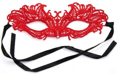 Кружевная красная маска  Верона  от Eroticon
