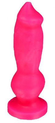 Ярко-розовый фаллоимитатор  Стаффорд mini  - 17 см. от Erasexa