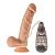 Телесный вибратор-реалистик с проводным пультом Naughty Knight - 20 см. от Dream Toys