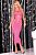 Длинное облегающее платье без бретелей BIG SPENDER SEAMLESS LONG DRESS от Pink Lipstick